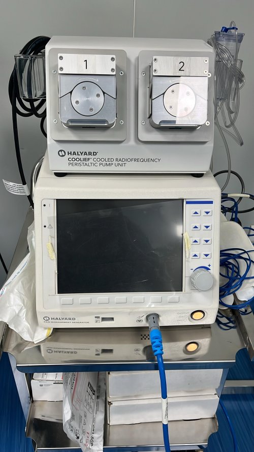 Radio-Frequency Ablation Machine with Advanced Cooled RF Technology